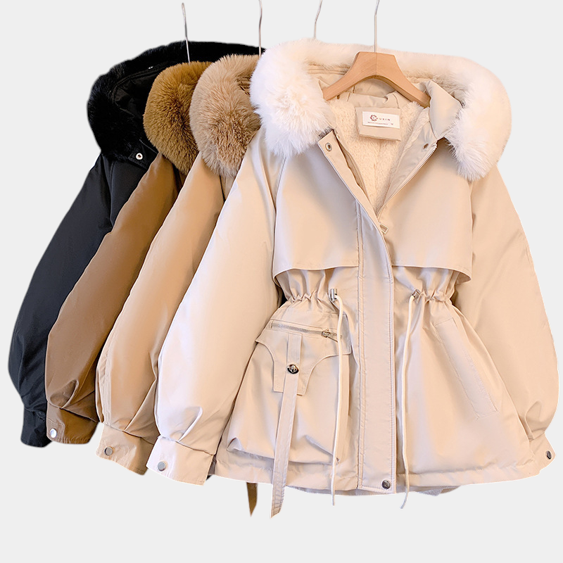OLIVIA™ - FAUX FUR HOODED COAT