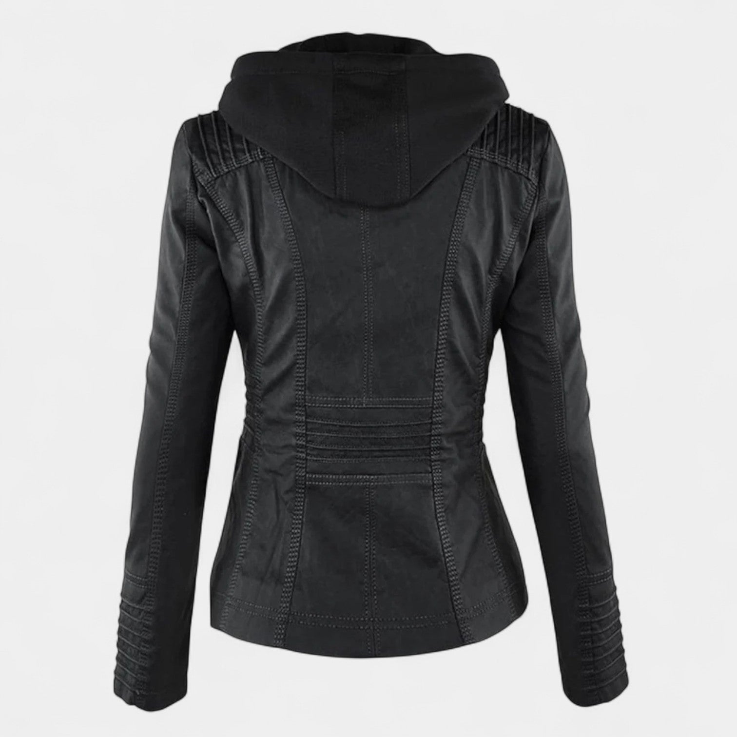TIANA™ - CHIC WEATHERPROOF EVERYDAY LEATHER JACKET