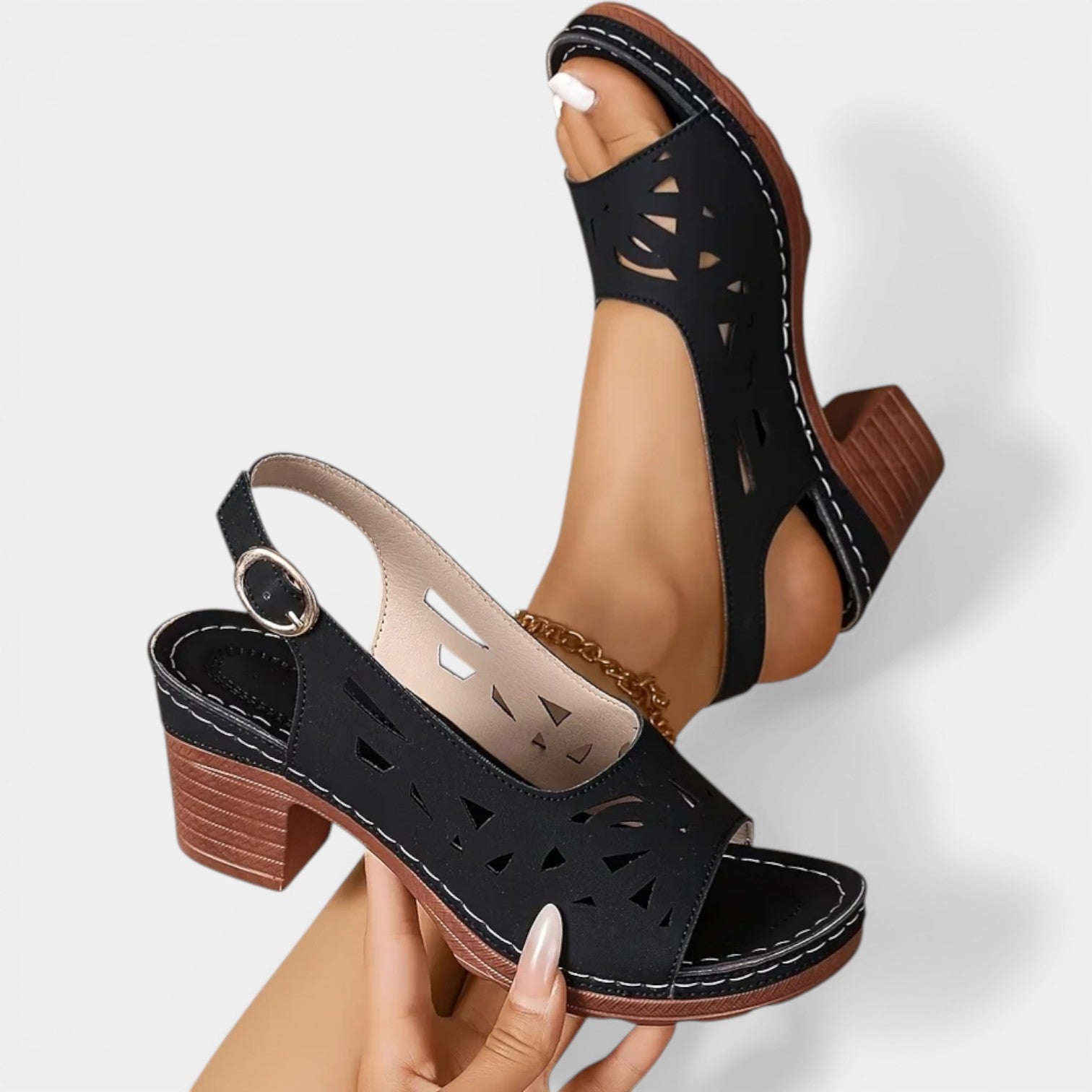 TARA™ - ORTHOPEDIC SPRING HEEL SANDALS