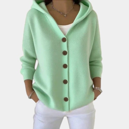 NALA - BUTTON UP HOODIE