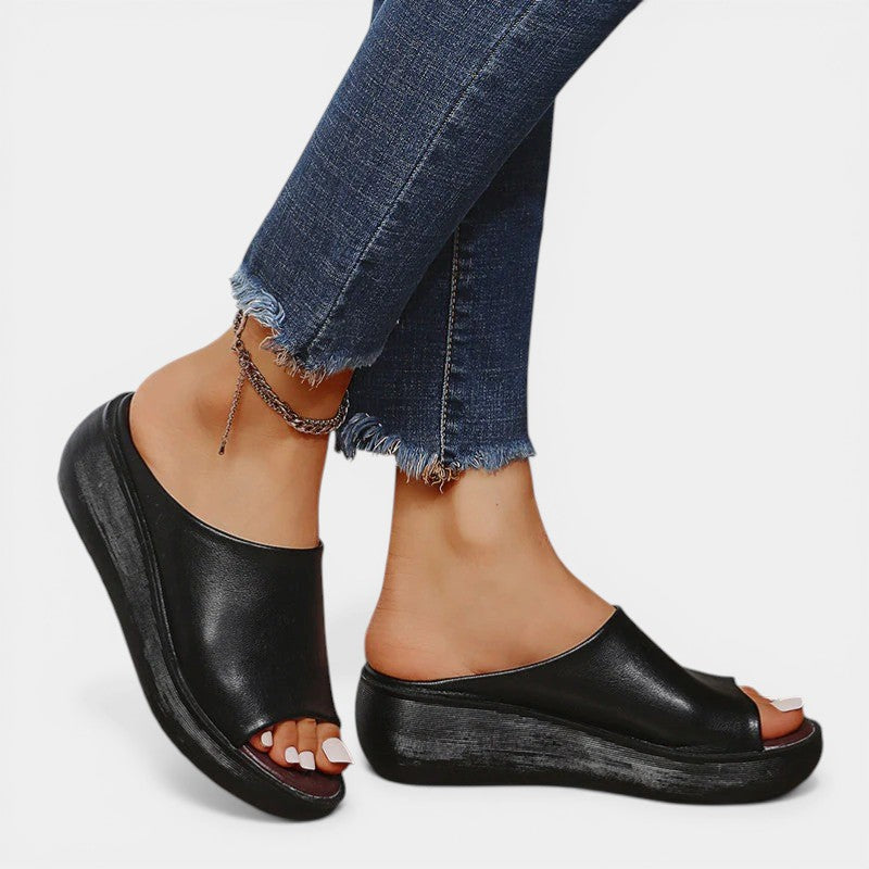 ELSIE™ - ORTHOPEDIC PLATFORM SANDALS