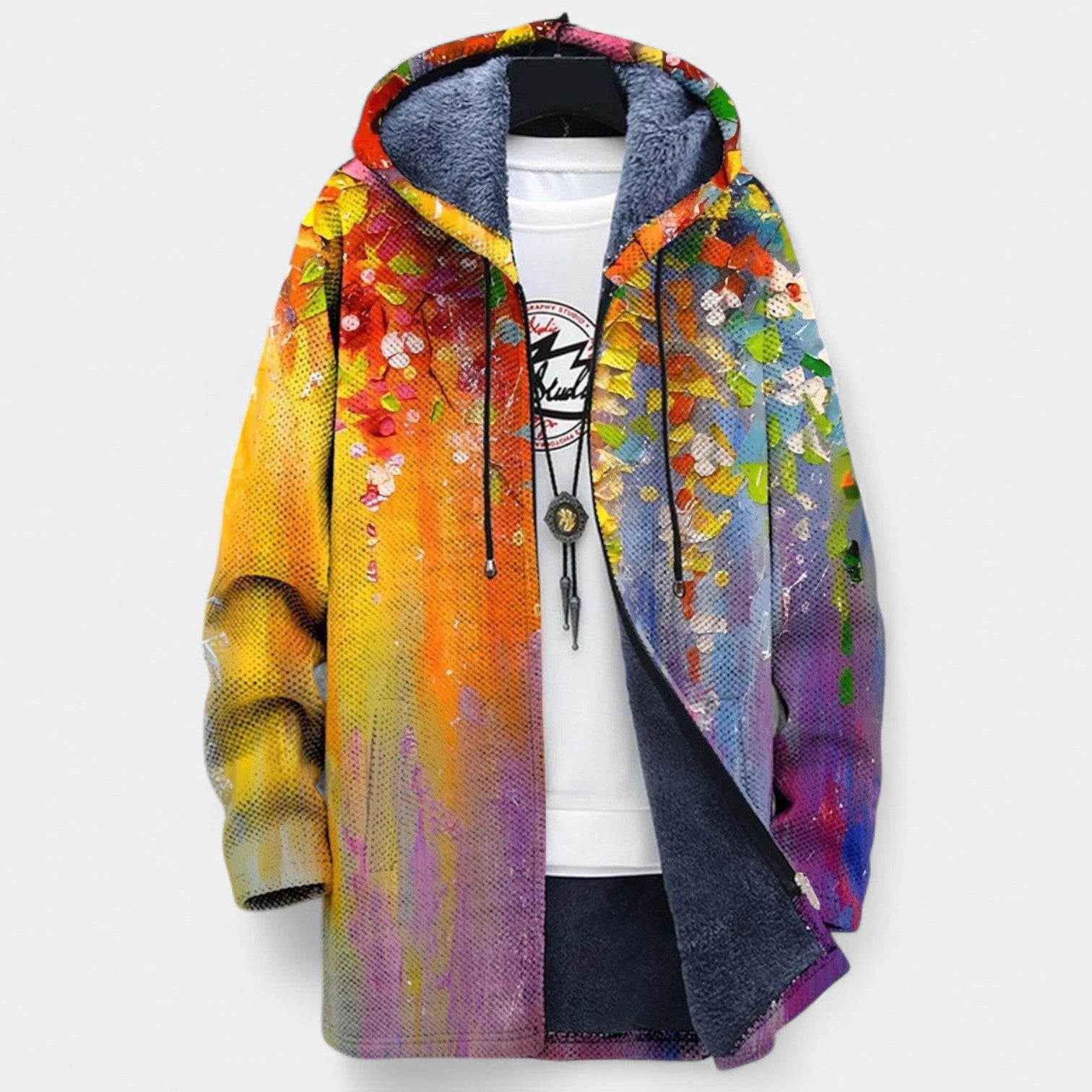 YVONNE - LUXURY ART-INSPIRED CARDIGAN