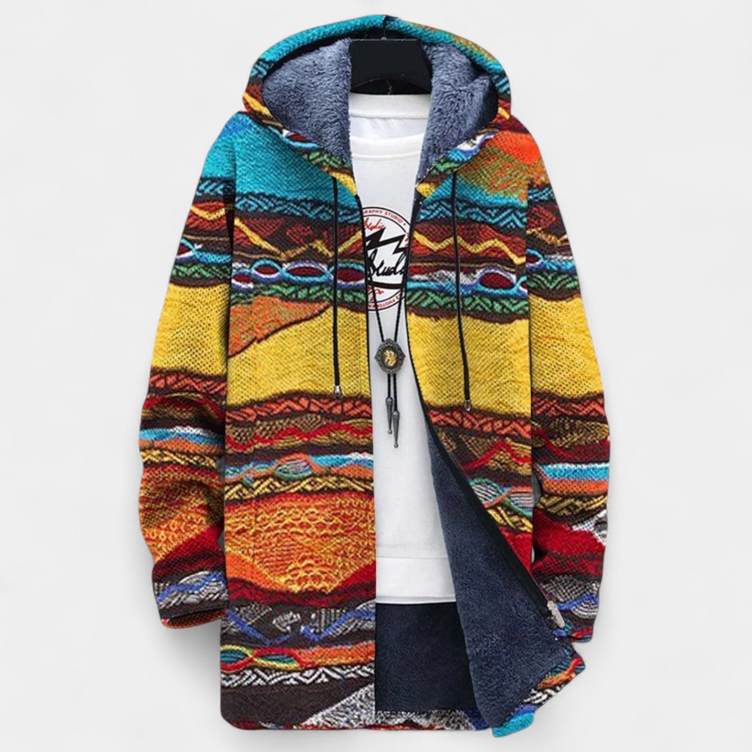 CLAIRE - LUXURY ART-INSPIRED CARDIGAN