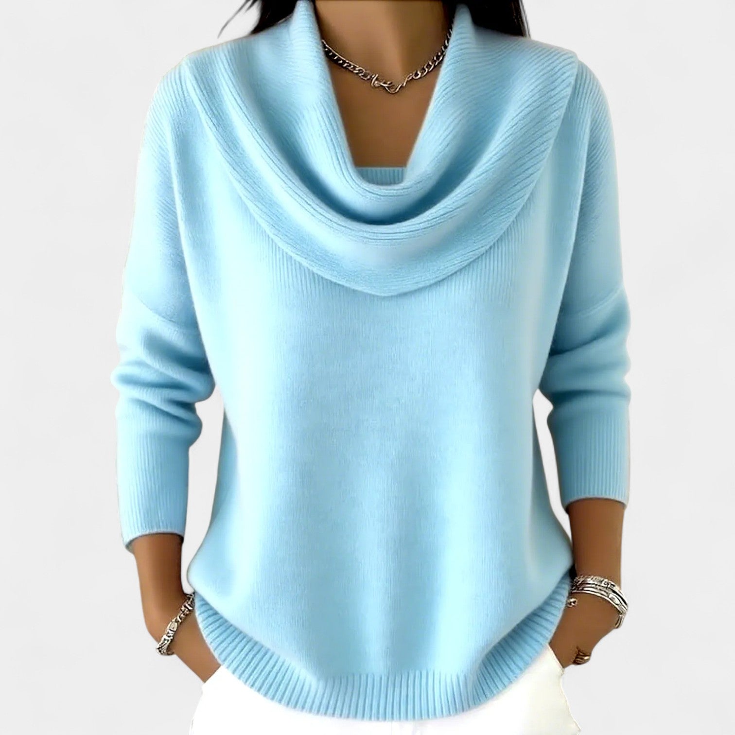 ARIEL™ - FLEECE COLLARED JUMPER
