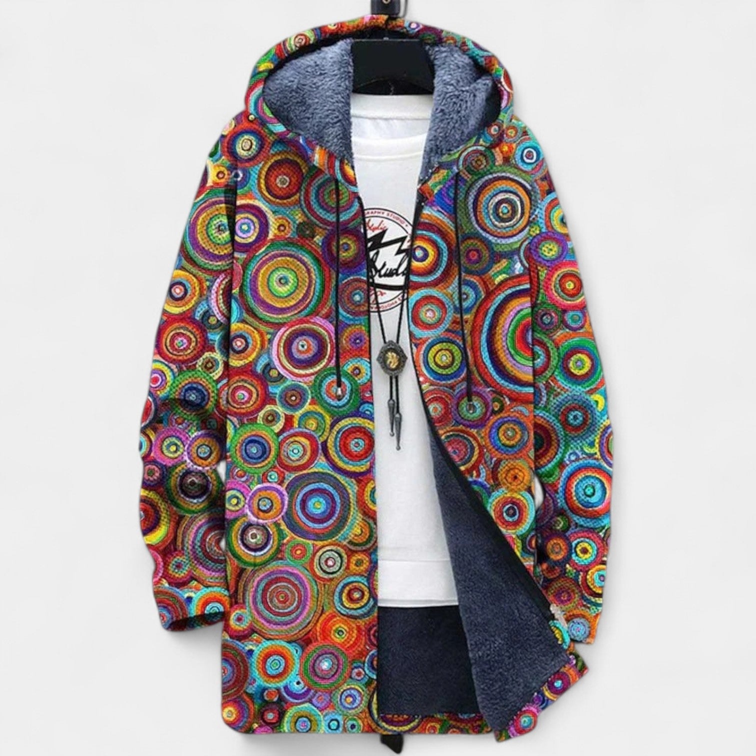 HANNAN - LUXURY ART-INSPIRED CARDIGAN