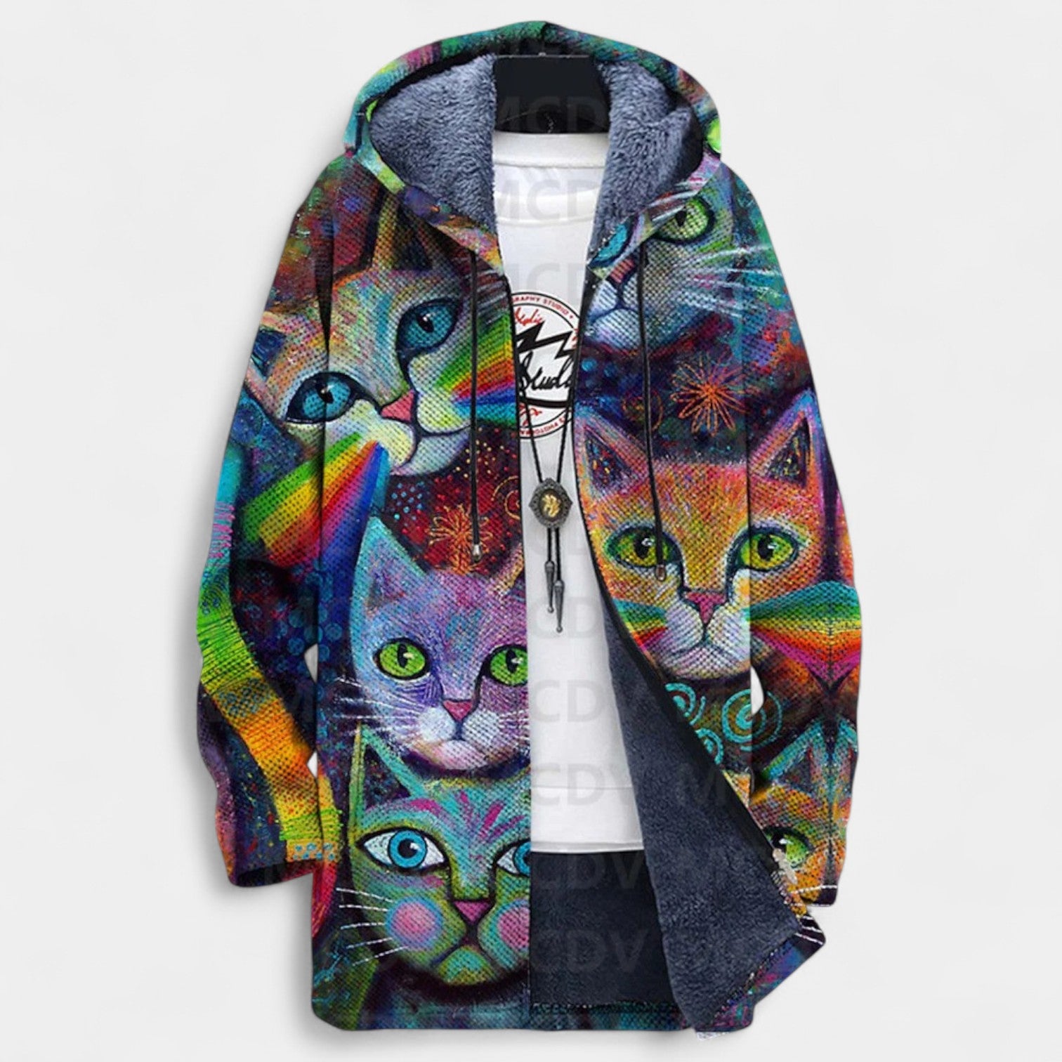 SALMA - LUXURY ART-INSPIRED CARDIGAN