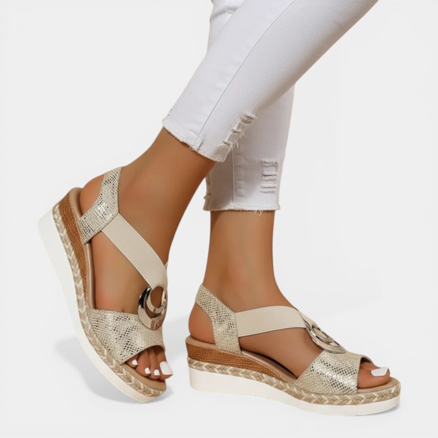 MYLA™ - ORTHOPEDIC ELEGANT PLATFORM SANDALS