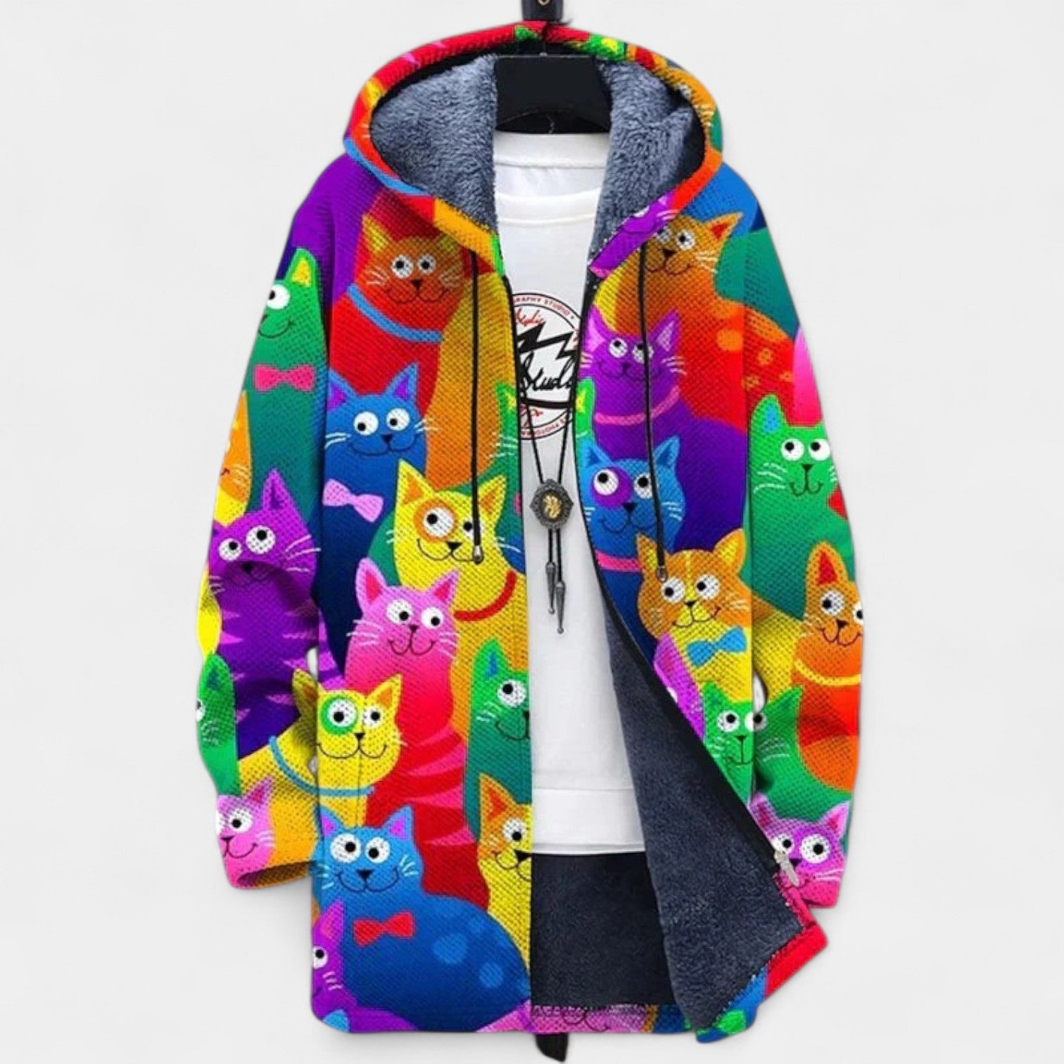 TATIANA - LUXURY ART-INSPIRED CARDIGAN