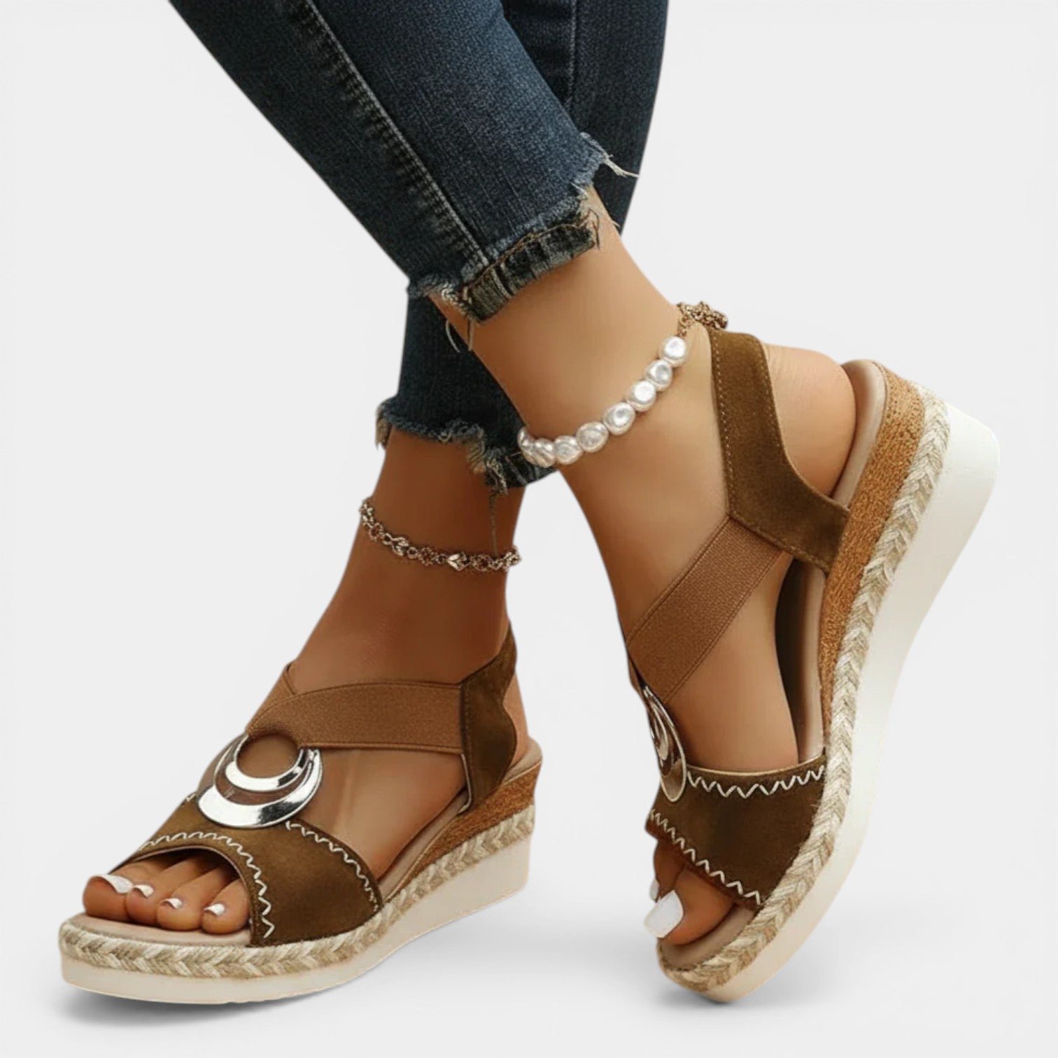 MYLA™ - ORTHOPEDIC ELEGANT PLATFORM SANDALS