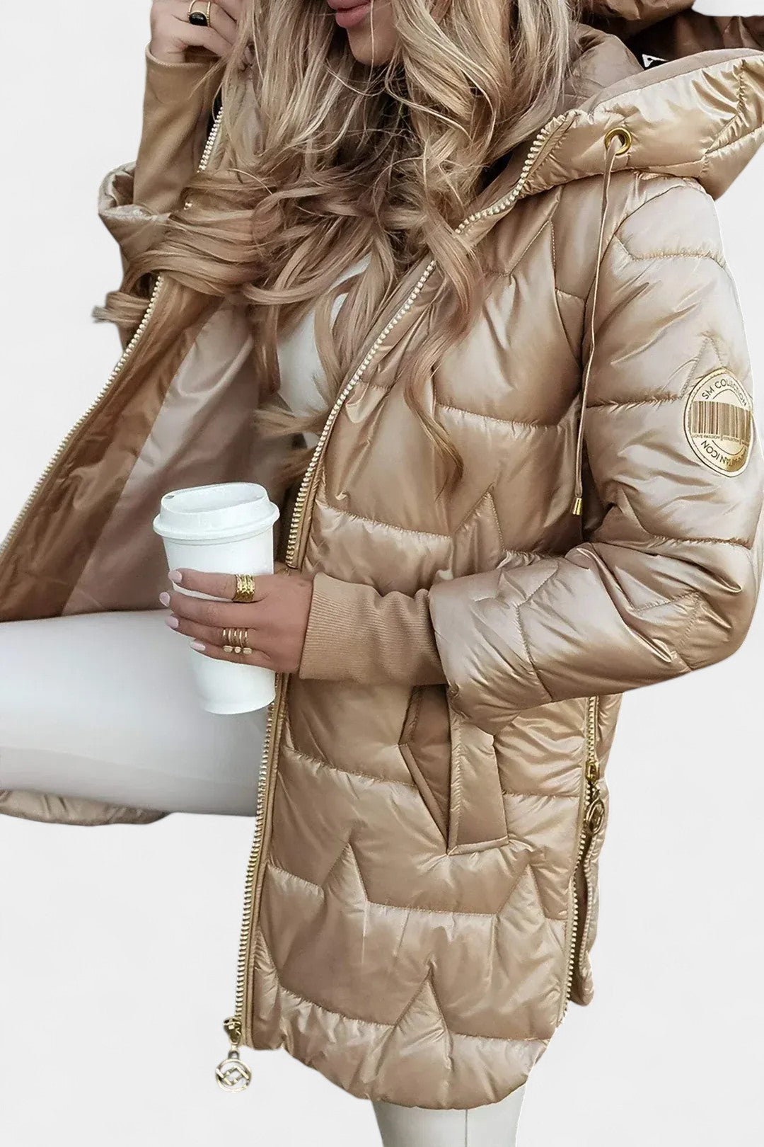 MARTINA - ELEGANT AUTUMN PADDED COAT