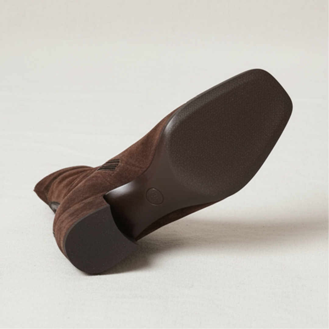 VICTORIA™ - SQUARE-TOE ORTHOPEDIC HEEL BOOTS