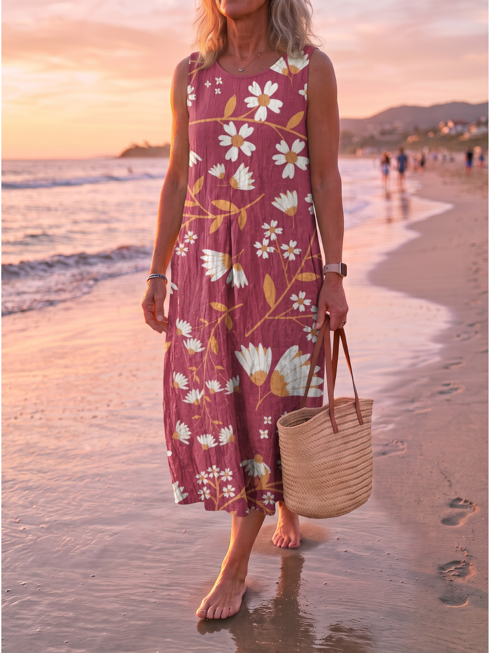 CHARLOTTE™ - ELEGANT SLEEVELESS MIDI DRESS
