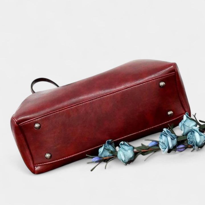 DANIELLA 4-PIECE LEATHER BAG SET