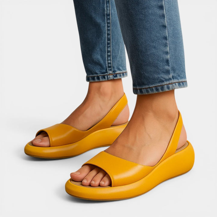 GLENDA™ - ORTHOPEDIC SLIP-ON OPEN-TOE SANDALS