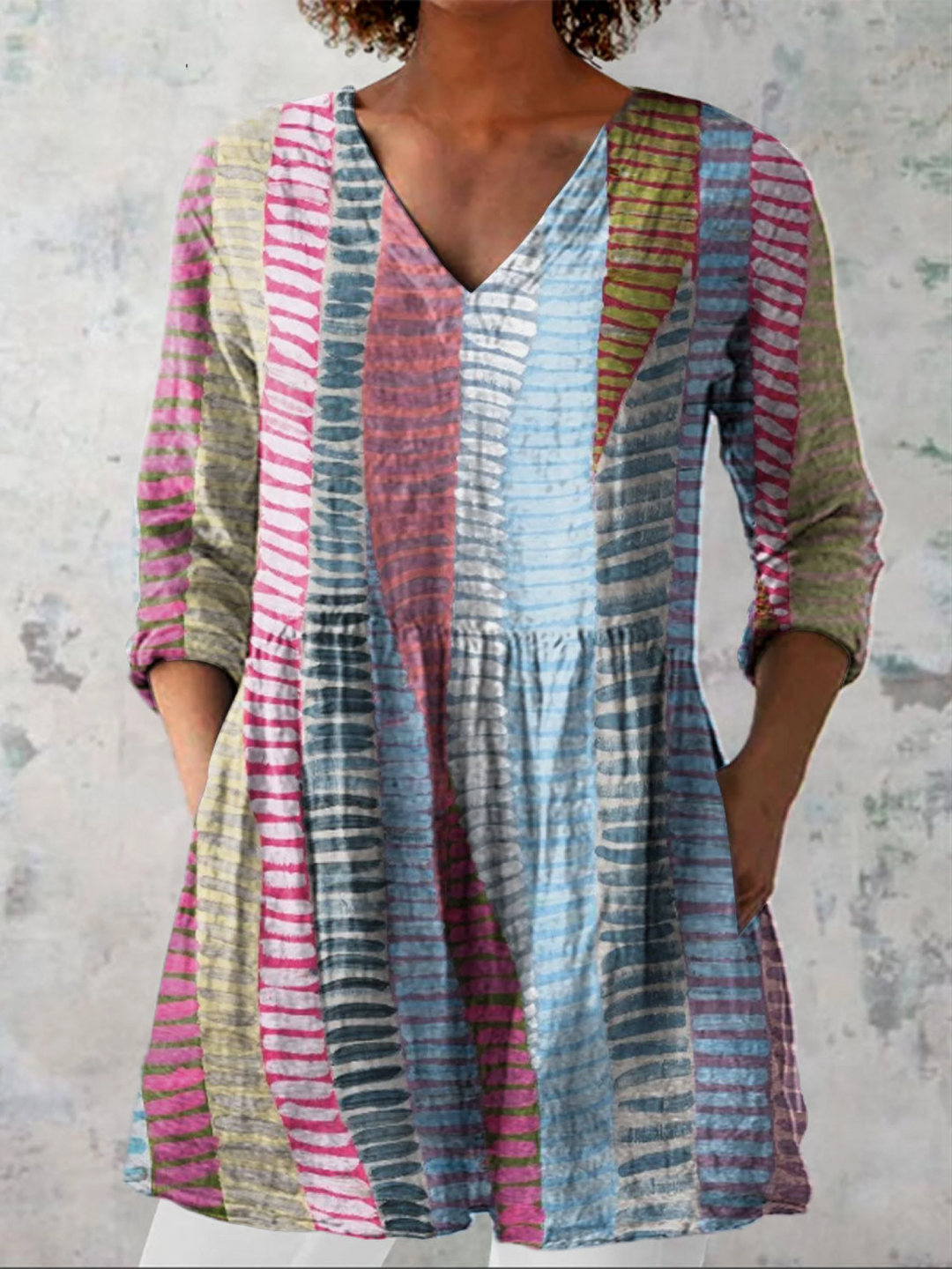 MAXINE™ - ELEGANT DRAPED COMFORT BLOUSE
