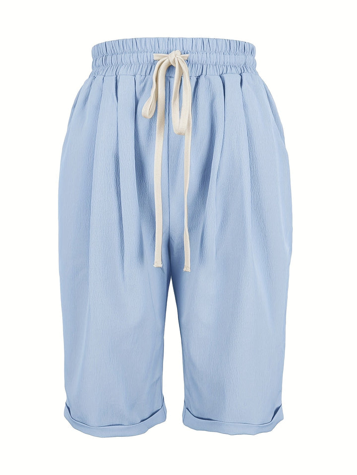 ANNE™ - RELAXED CASUAL CAPRI SHORTS