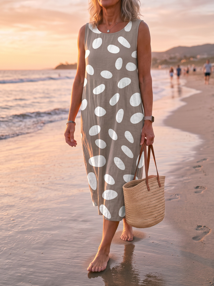 LINDA™ - ELEGANT SUMMER MIDI DRESS