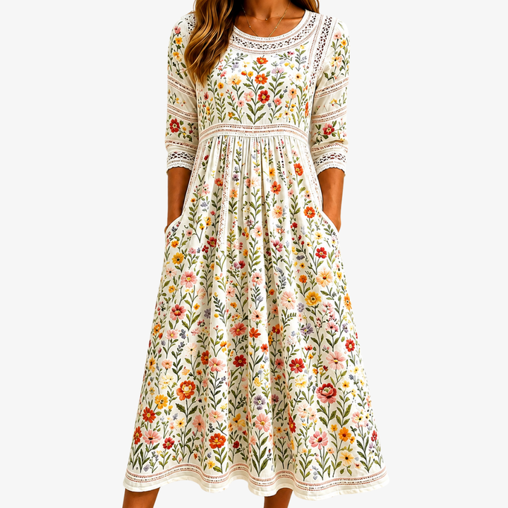 NELLIE™ - ELEGANT WEEKEND MIDI DRESS