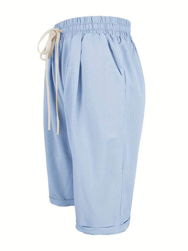 ANNE™ - RELAXED CASUAL CAPRI SHORTS