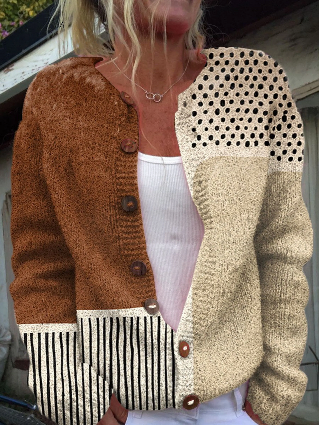 ELOISE™ - VINTAGE KNIT CARDIGAN SWEATER