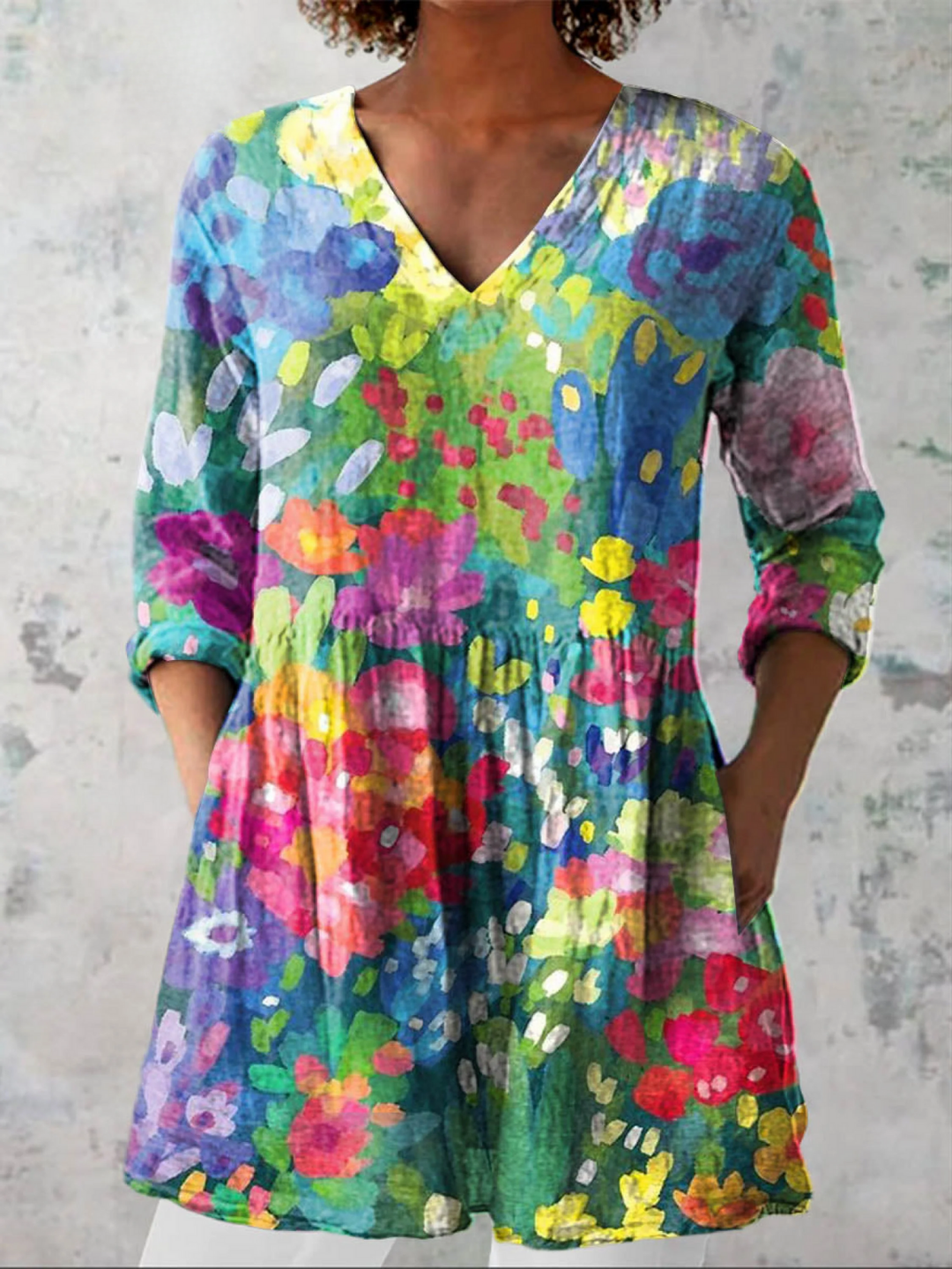 GABBY™ - ELEGANT COMFORT SUMMER BLOUSE