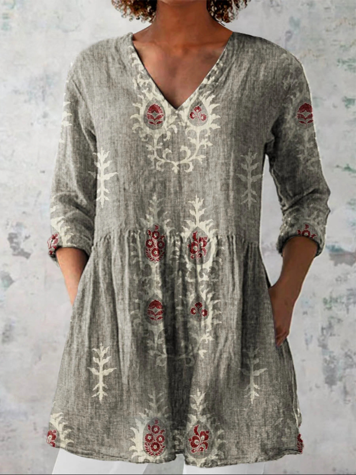 LORRAINE™ - ELEGANT SUMMER COMFORT BLOUSE