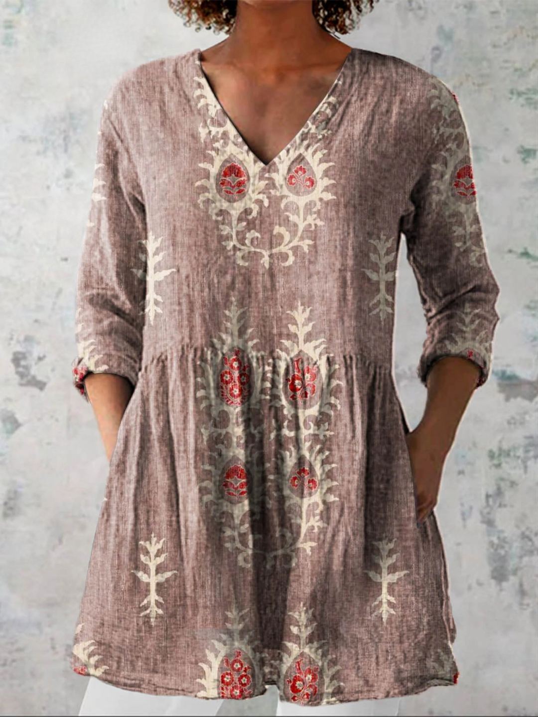 LORRAINE™ - ELEGANT SUMMER COMFORT BLOUSE