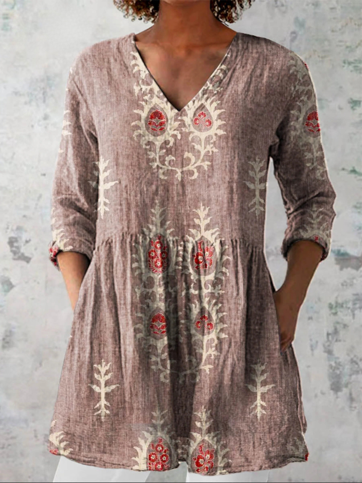 LORRAINE™ - ELEGANT SUMMER COMFORT BLOUSE