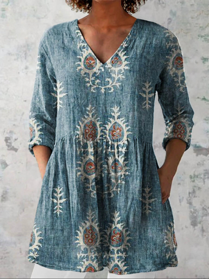 LORRAINE™ - ELEGANT SUMMER COMFORT BLOUSE
