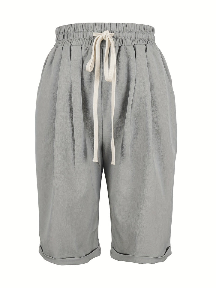 ANNE™ - RELAXED CASUAL CAPRI SHORTS