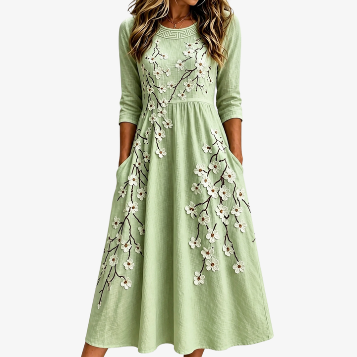 ELOISE™ - ELEGANT SUMMER MIDI DRESS