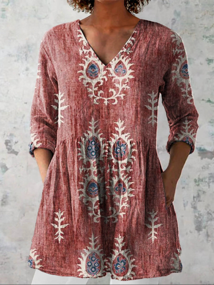 LORRAINE™ - ELEGANT SUMMER COMFORT BLOUSE