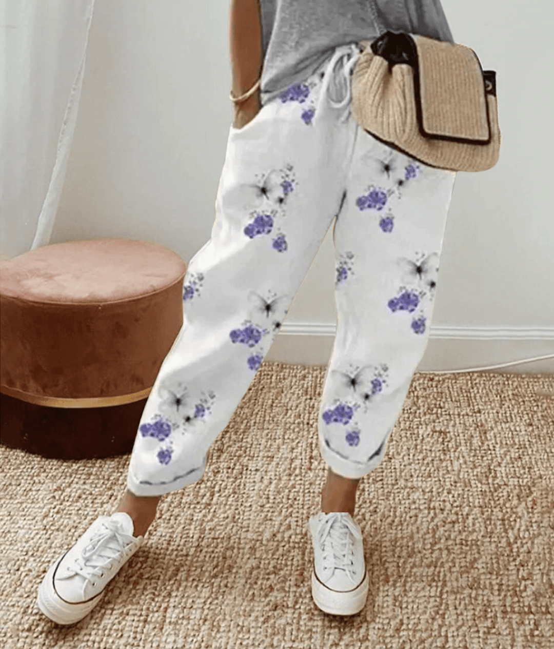 ELLE™ - FLATTERING BREATHABLE DRAWSTRING PANTS