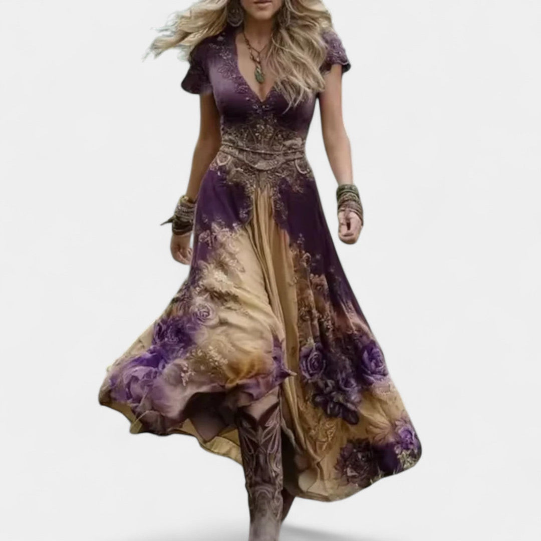 LOTTIE - FLORAL MIDI DRESS