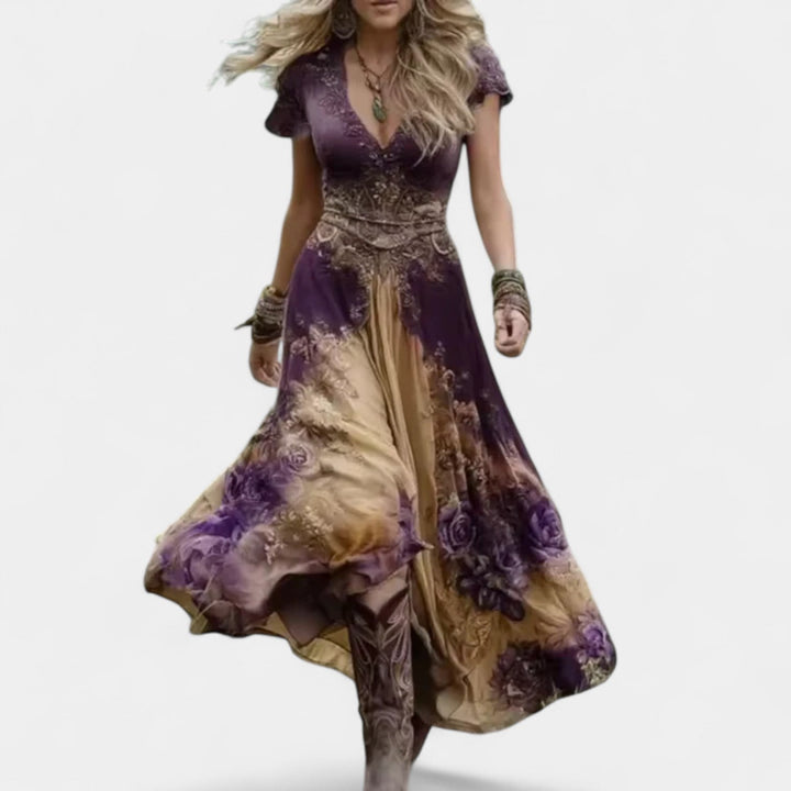 LOTTIE - FLORAL MIDI DRESS