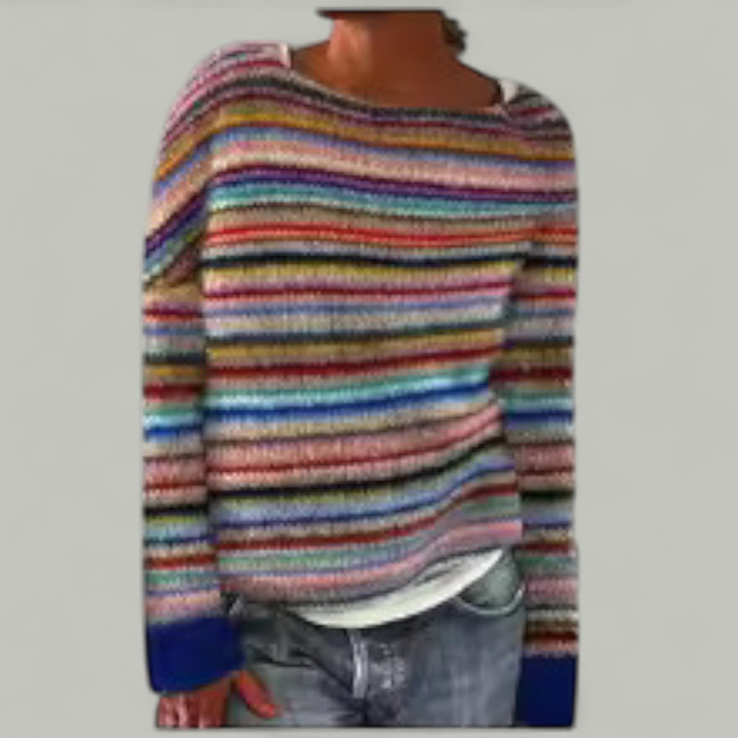 COURTNEY - RETRO WINTER KNITTED SWEATER