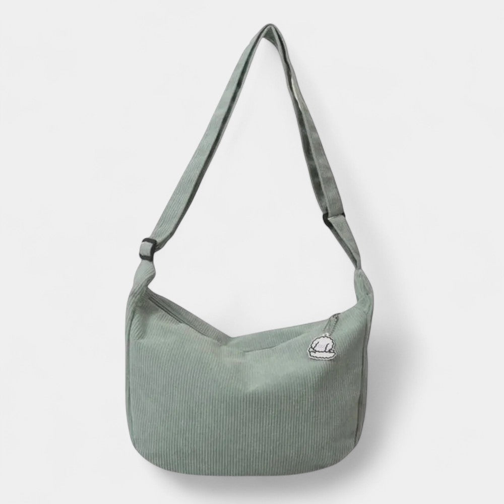 GRAINNE CORDOROY SHOULDER BAG