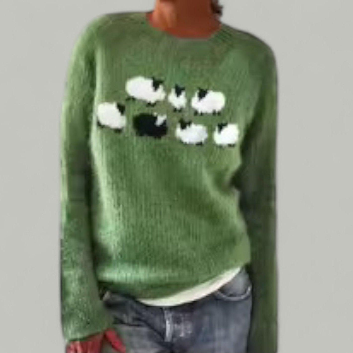 MEGANE - RETRO WINTER KNITTED SWEATER