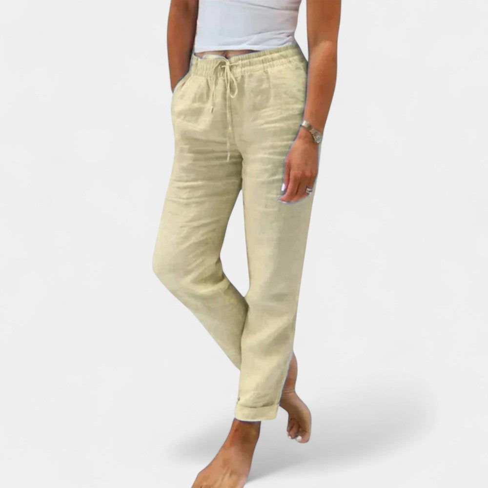 EMMA LINEN BOTTOMS