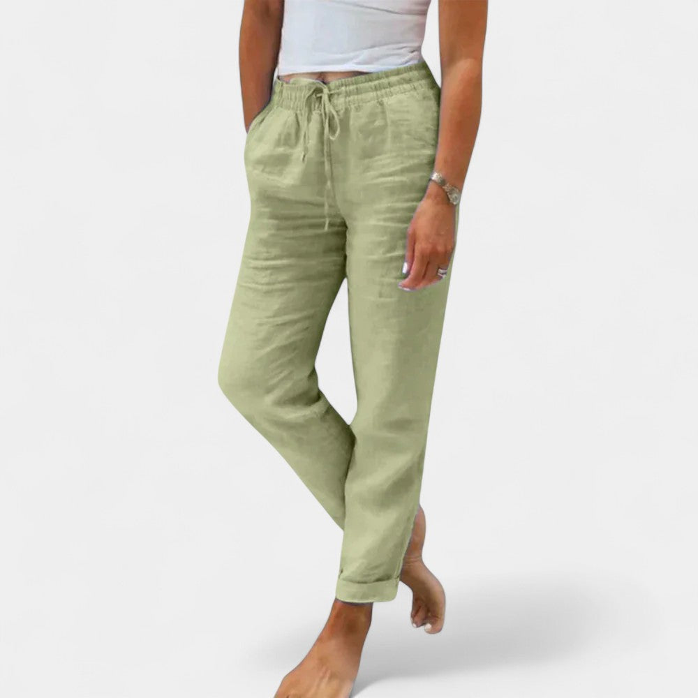 EMMA LINEN BOTTOMS