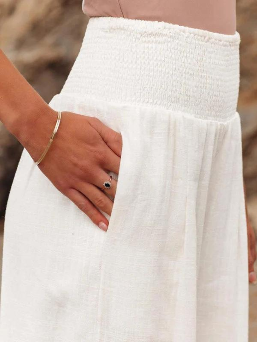 SUSAN™ - FLOWING WIDE LEG BEACH PANTS