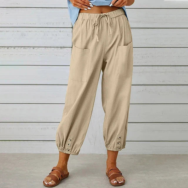LENA™ - ELEGANT BREATABLE HIGHWAISTED PANTS