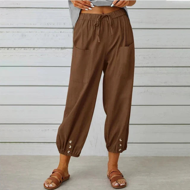 LENA™ - ELEGANT BREATABLE HIGHWAISTED PANTS
