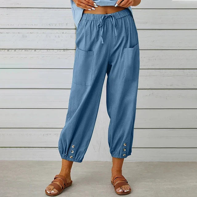 LENA™ - ELEGANT BREATABLE HIGHWAISTED PANTS
