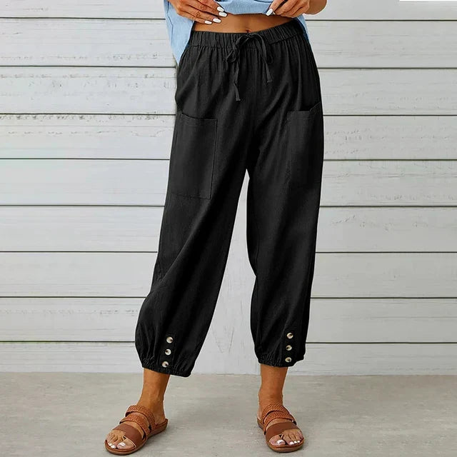LENA™ - ELEGANT BREATABLE HIGHWAISTED PANTS