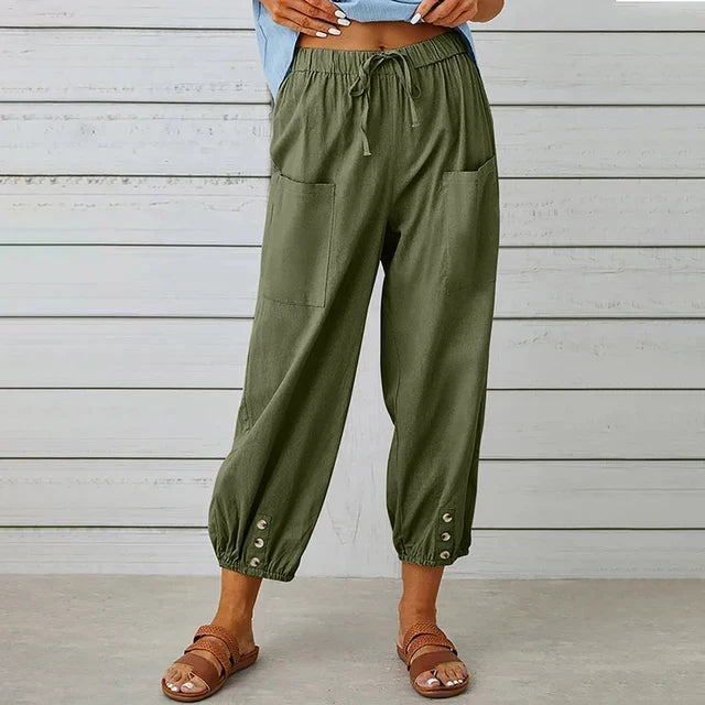 LENA™ - ELEGANT BREATABLE HIGHWAISTED PANTS