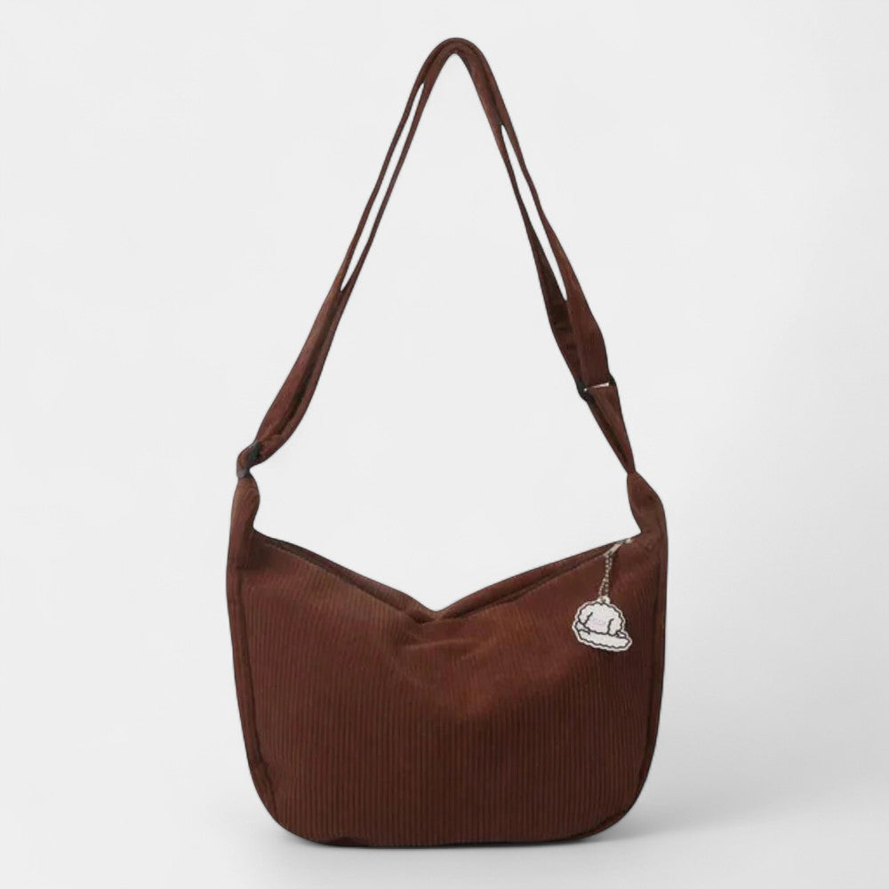 GRAINNE CORDOROY SHOULDER BAG