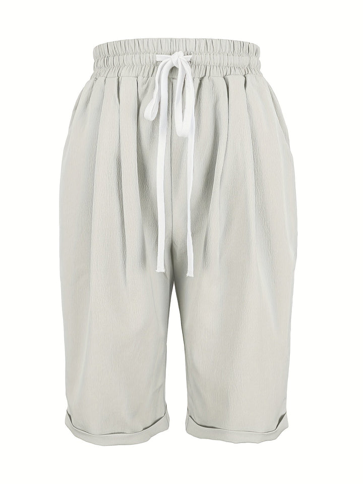 ANNE™ - RELAXED CASUAL CAPRI SHORTS