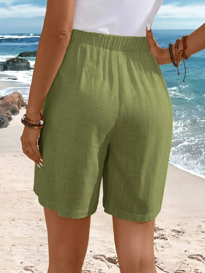 WHITNEY™ - DRAPED BREATHABLE SUMMER SHORTS