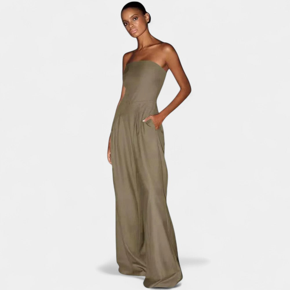 NANCY STRAPLESS JUMPSUIT